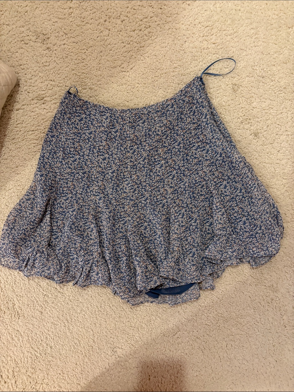 Dress Forum Blue Floral Slip Dress